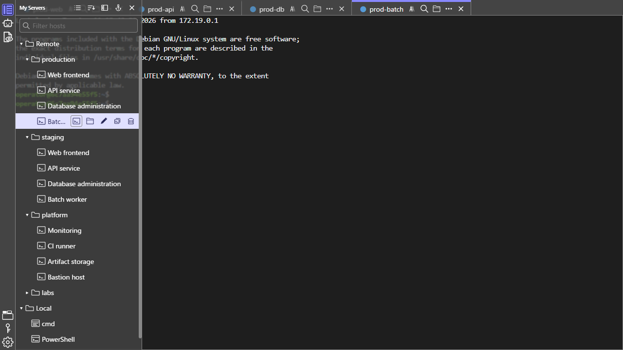 LuRa Term with four terminal tabs